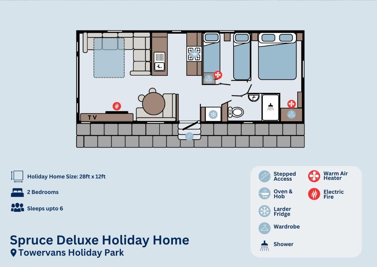Spruce Deluxe Holiday Home Mablethorpe Ngoại thất bức ảnh